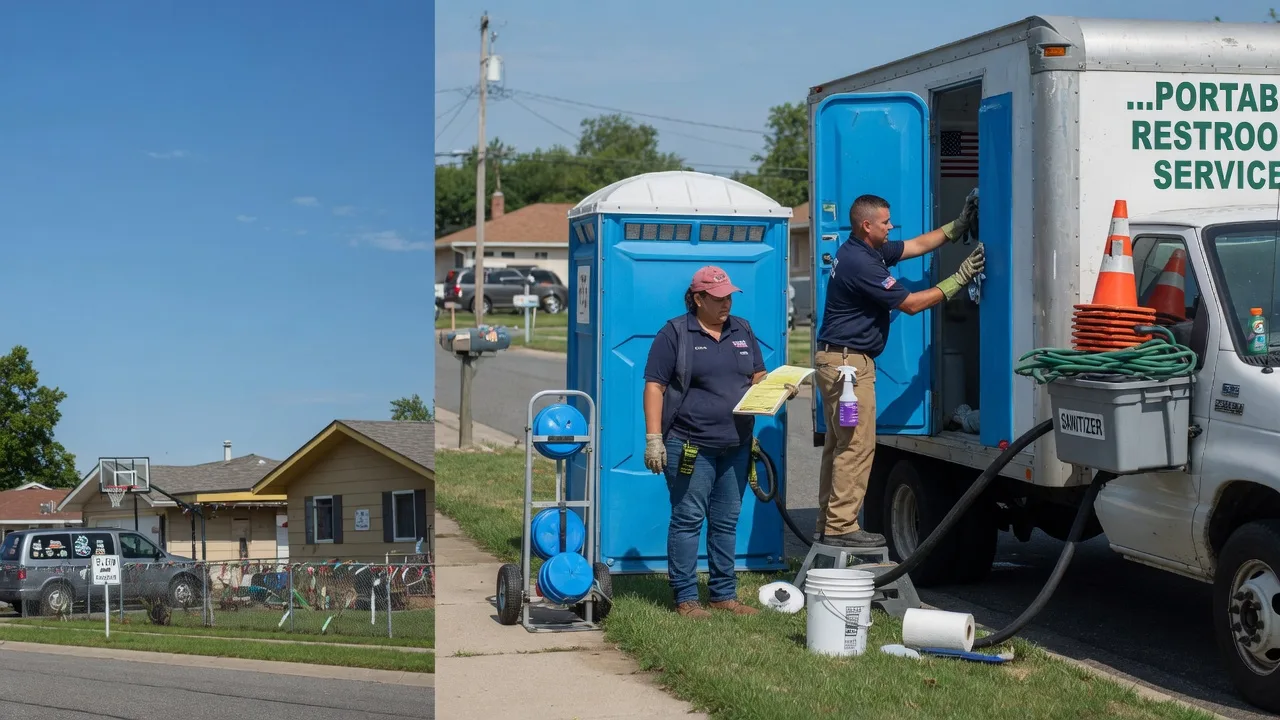 Portable Toilet Rental in Naponee, NE near me